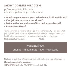 komunikace s klientem, poradenství Energie rostlin