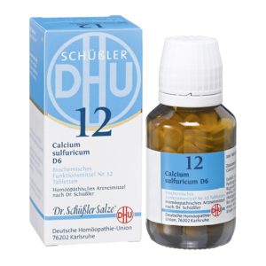 Schüsslerova sůl č. 12 – Calcium sulfuricum D6
