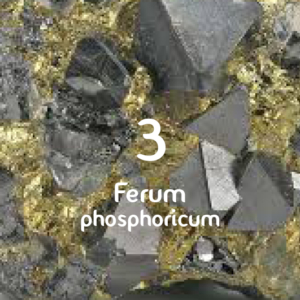 Schüsslerova sůl č. 3 Ferrum phosphoricum D12