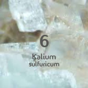 Schüsslerova sůl č. 6 Kalium sulfuricum D6