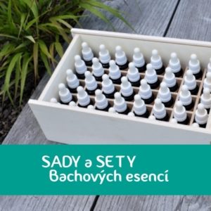 Bachovy květové esence, Bachovy kapky – kompletní sortiment Energie rostlin