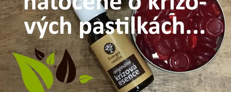 O krizových pastilkách - Originál Dr. Bacha - Econea
