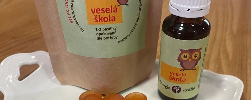 Bachovy esence v kapkách nebo v praktických pastilkách - pro školáky a studenty. Energie rostlin s jedinečně vysokou koncentrací mateční esence.